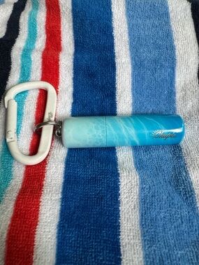 Chapie OG lip balm protector keychain /quick release clip + towel. All 3 items !